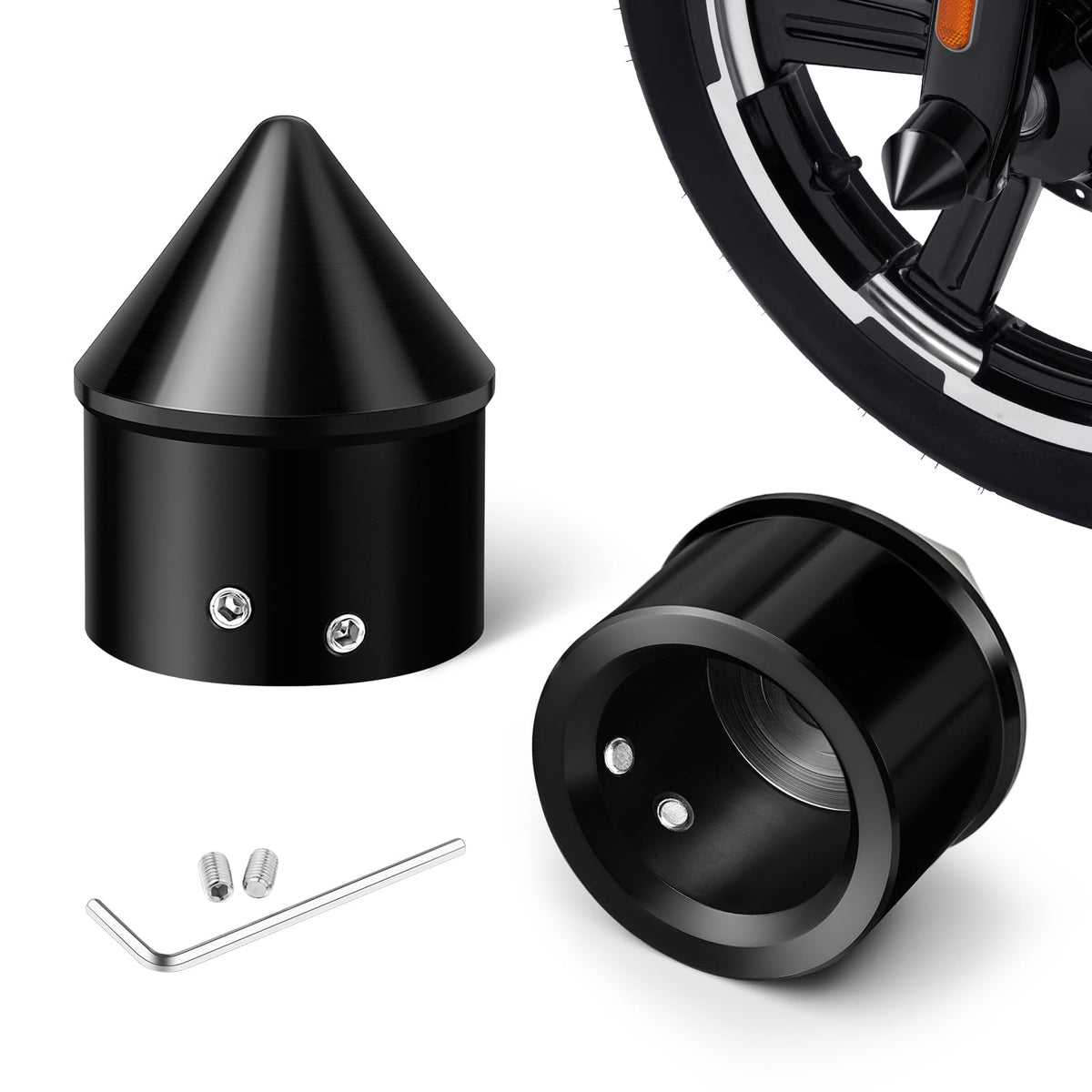 Benlari front axle cover front view showing sleek design and improved appearance