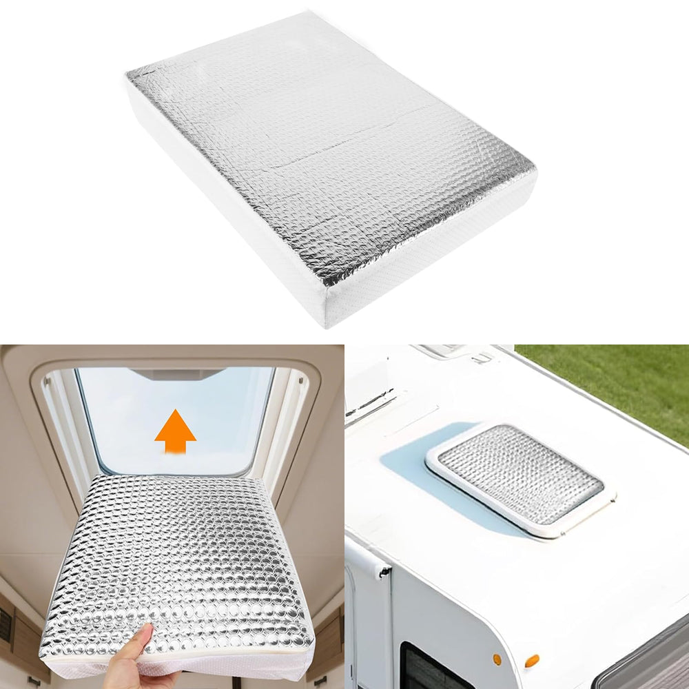 Bentolin in camper interior creating darker, cooler sleeping environment