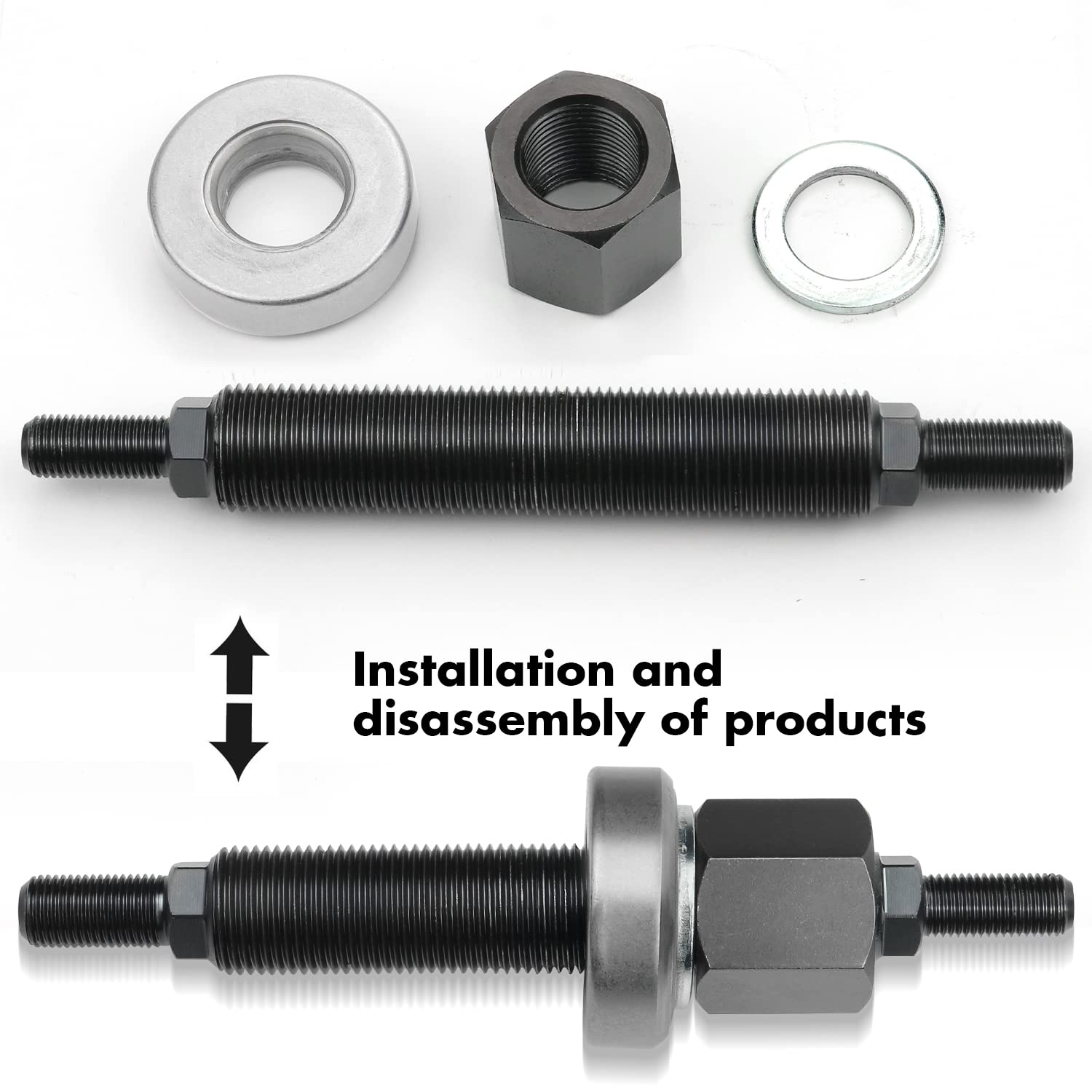 Bentolin thrust bearing detail showing smooth rotation to reduce friction and protect balancer