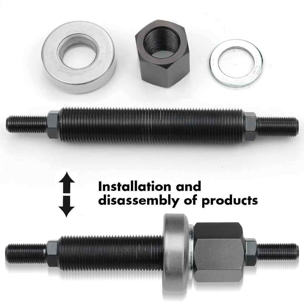 Bentolin thrust bearing detail showing smooth rotation to reduce friction and protect balancer