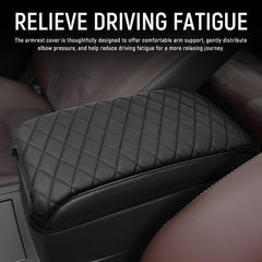 Bercicci installed on Toyota Camry center console for improved comfort