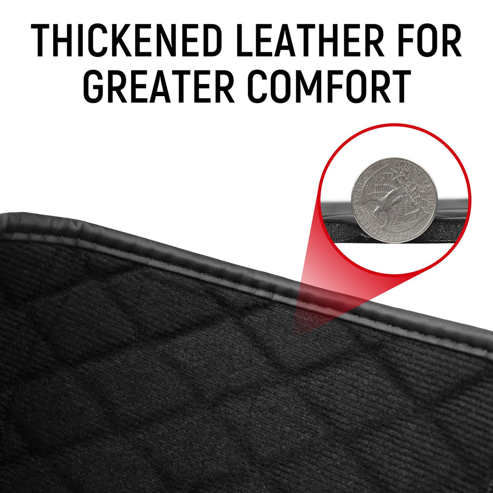 Bercicci reinforced stitching close-up emphasizing long-lasting strength