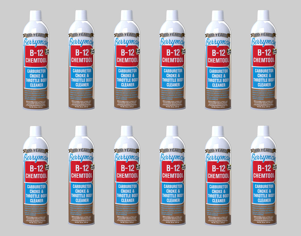 Berryman B-12 front label showing product name and uses for quick identification and correct purchase