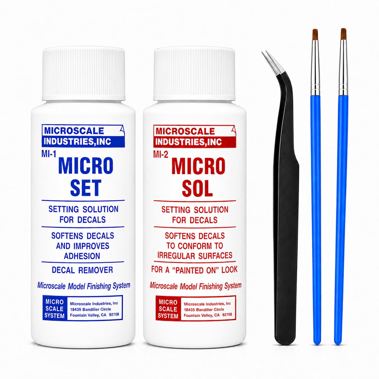 Besecou front packaging showing both 1 oz bottles and clear labels for easy identification and use