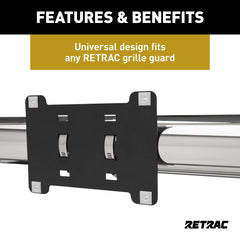 beseloa RETRAC hardware layout illustrating included fasteners and ease