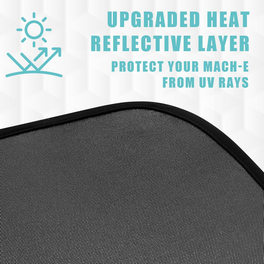 BestEvMod close-up reflective fabric shows heat-blocking benefit