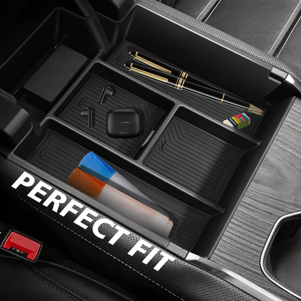 BestEvMod installed in Silverado EV console showing rattle-free benefit