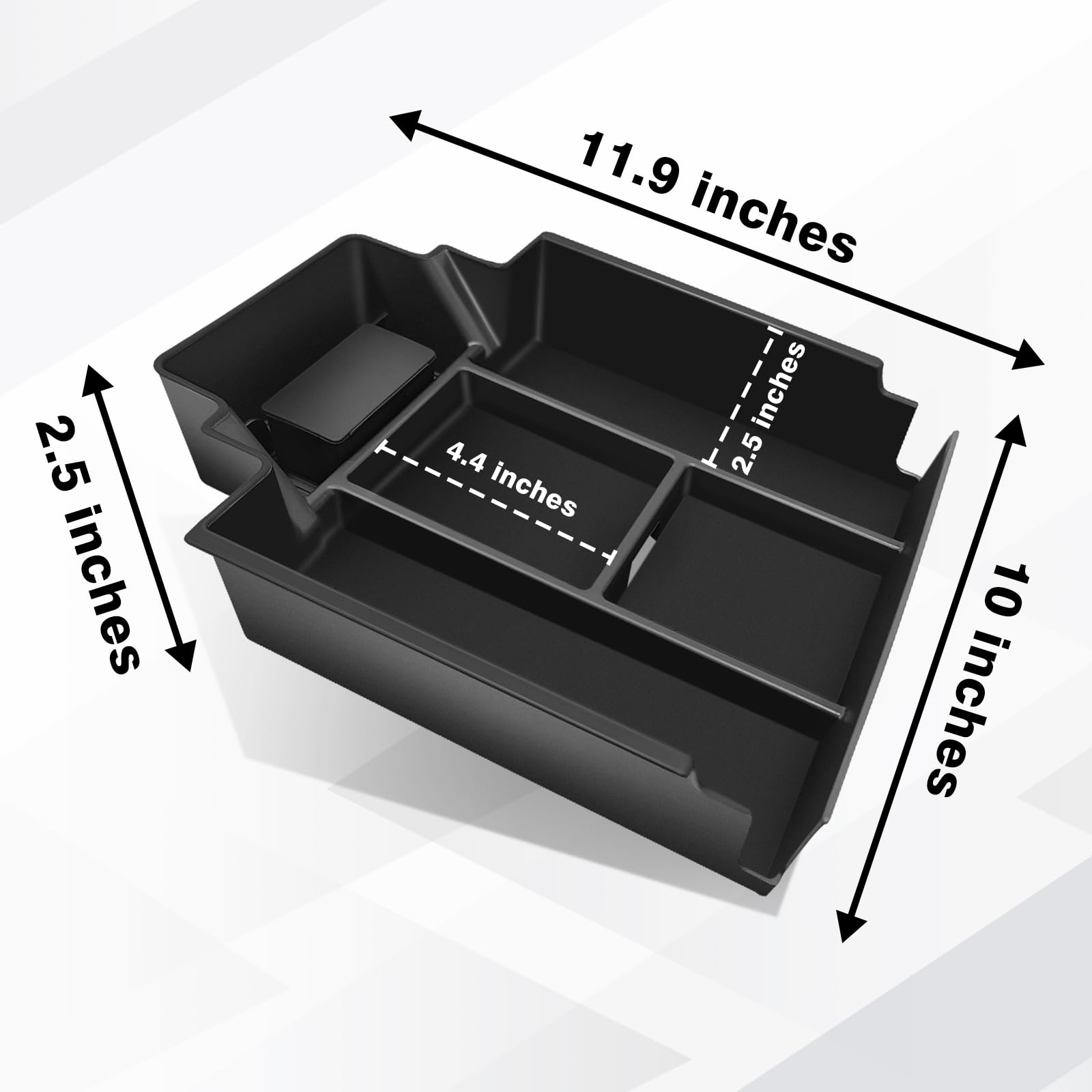 BestEvMod top view with phone and sunglasses showing quick-access benefit