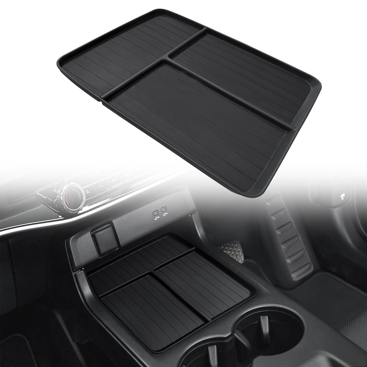 BestEvMod front organizer packaging showing product and benefits