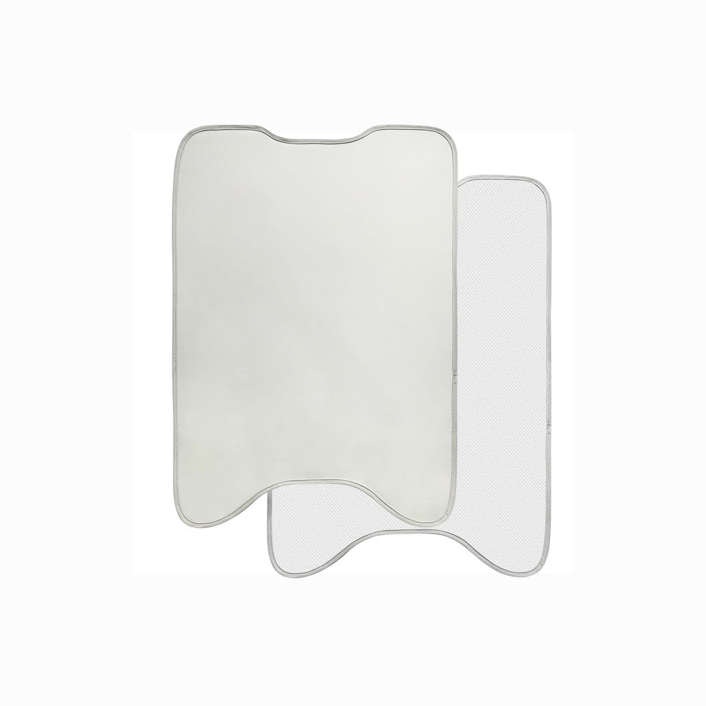 BestEvMod sunshade beside everyday items showing fold size and transport ease