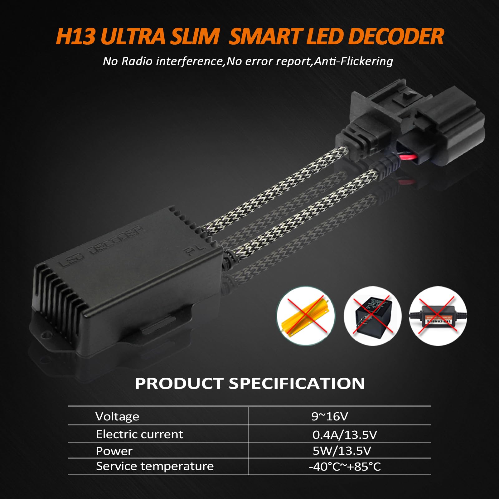 Bestview decoder attached to LED bulb demonstrating plug-and-play installation