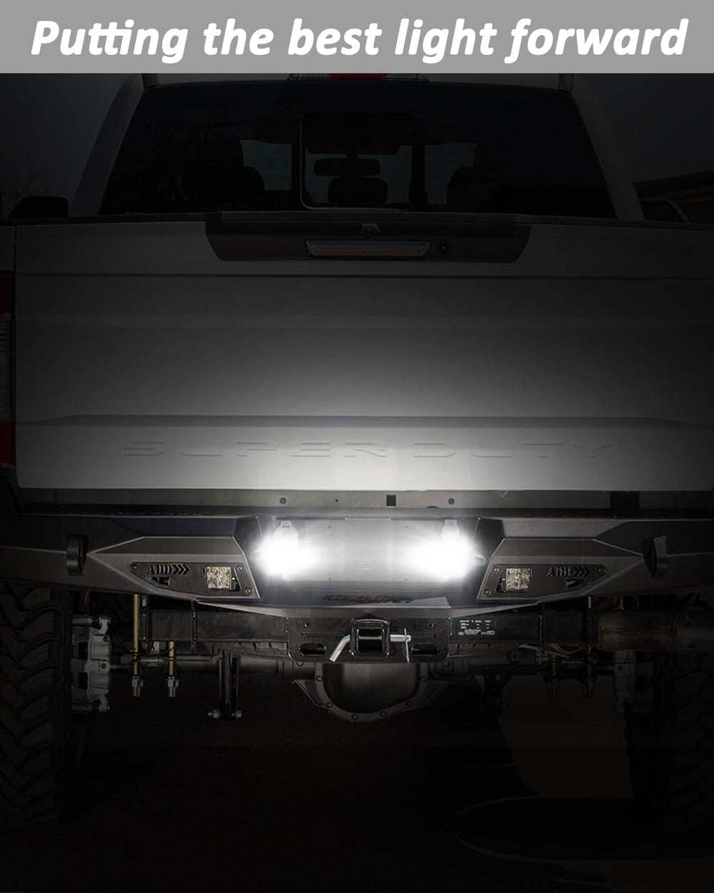 Bestview lifestyle pickup truck in driveway showing polished rear appearance