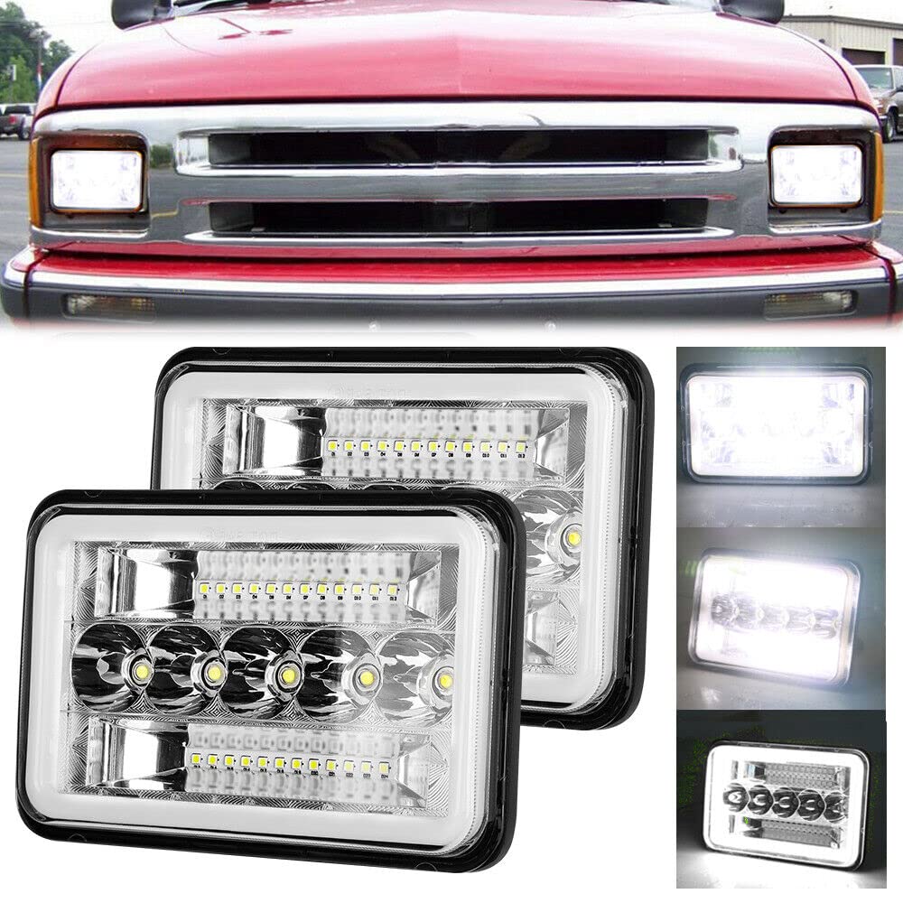 BESTZHEYU front view of headlight pair showing clean fit and bright output