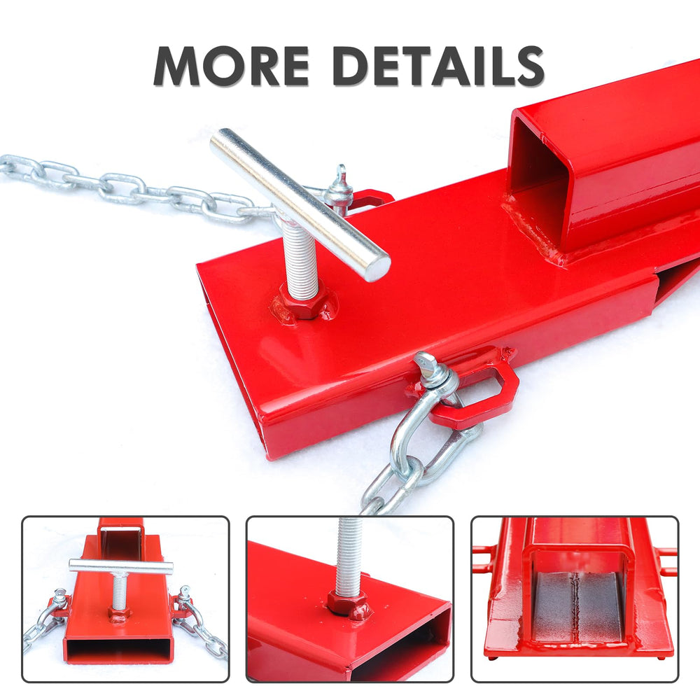 BESTZHEYU safety chain anchor point image showing backup restraint for safer towing