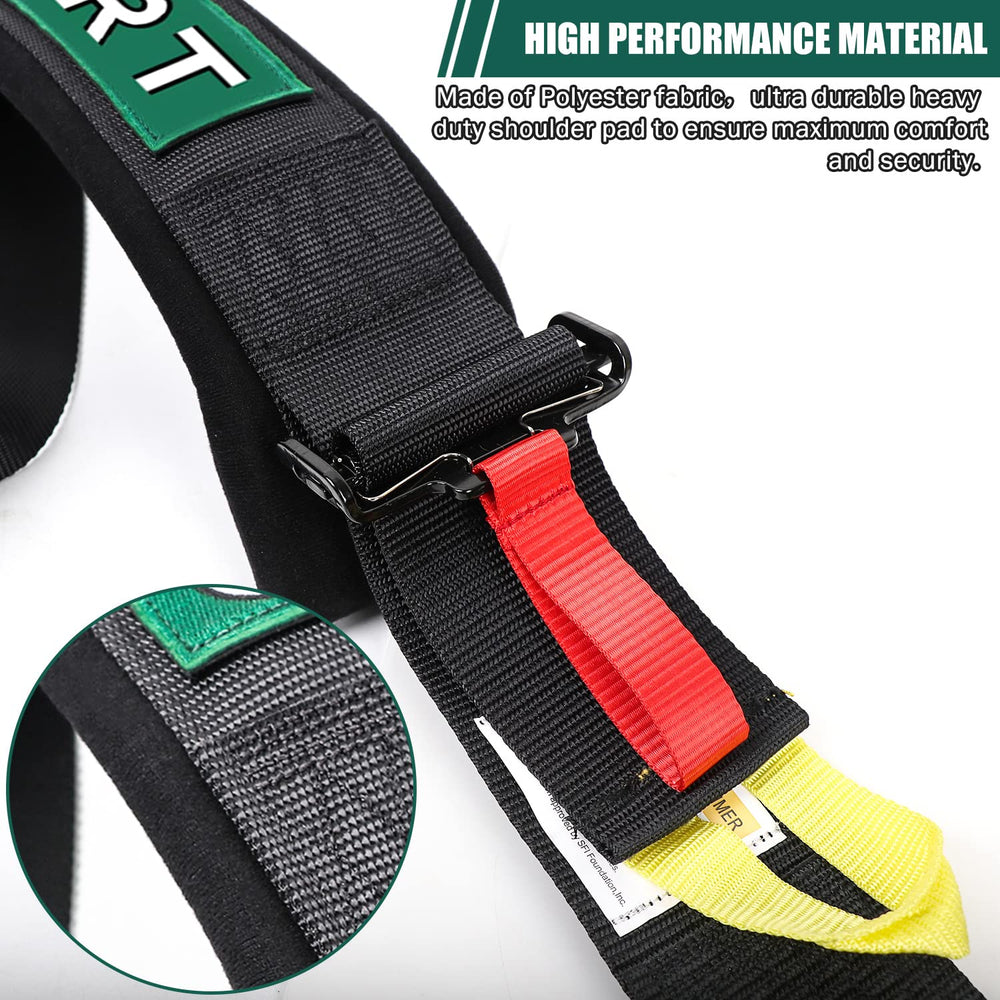 BESTZHEYU shoulder pad detail demonstrating padded comfort and reduced strap bite