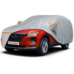 BETERNY front view cover on Santa Fe showing full protection and clean fit