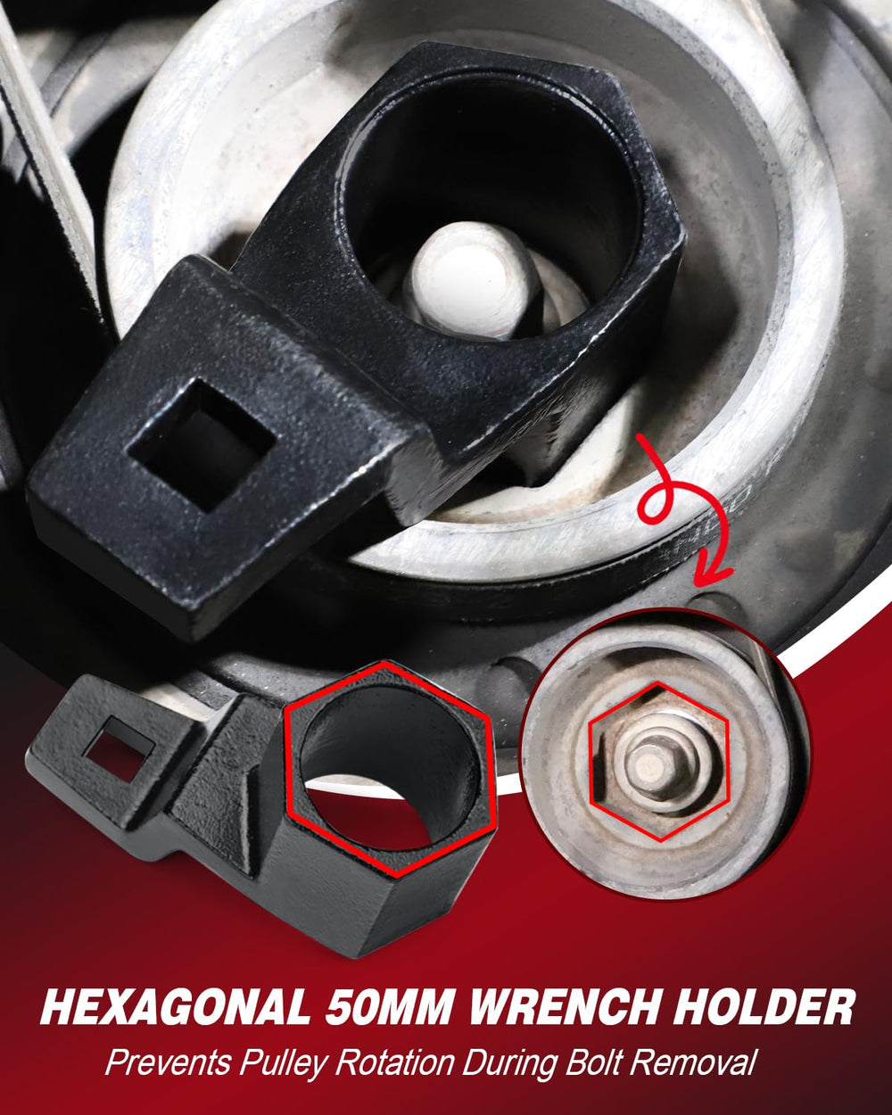 BETOOLL offset profile close-up showing hardened edge for secure holding