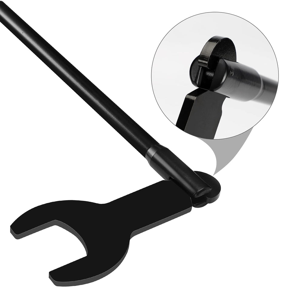 BETOOLL tool attached to air hammer demonstrating fast fan clutch removal