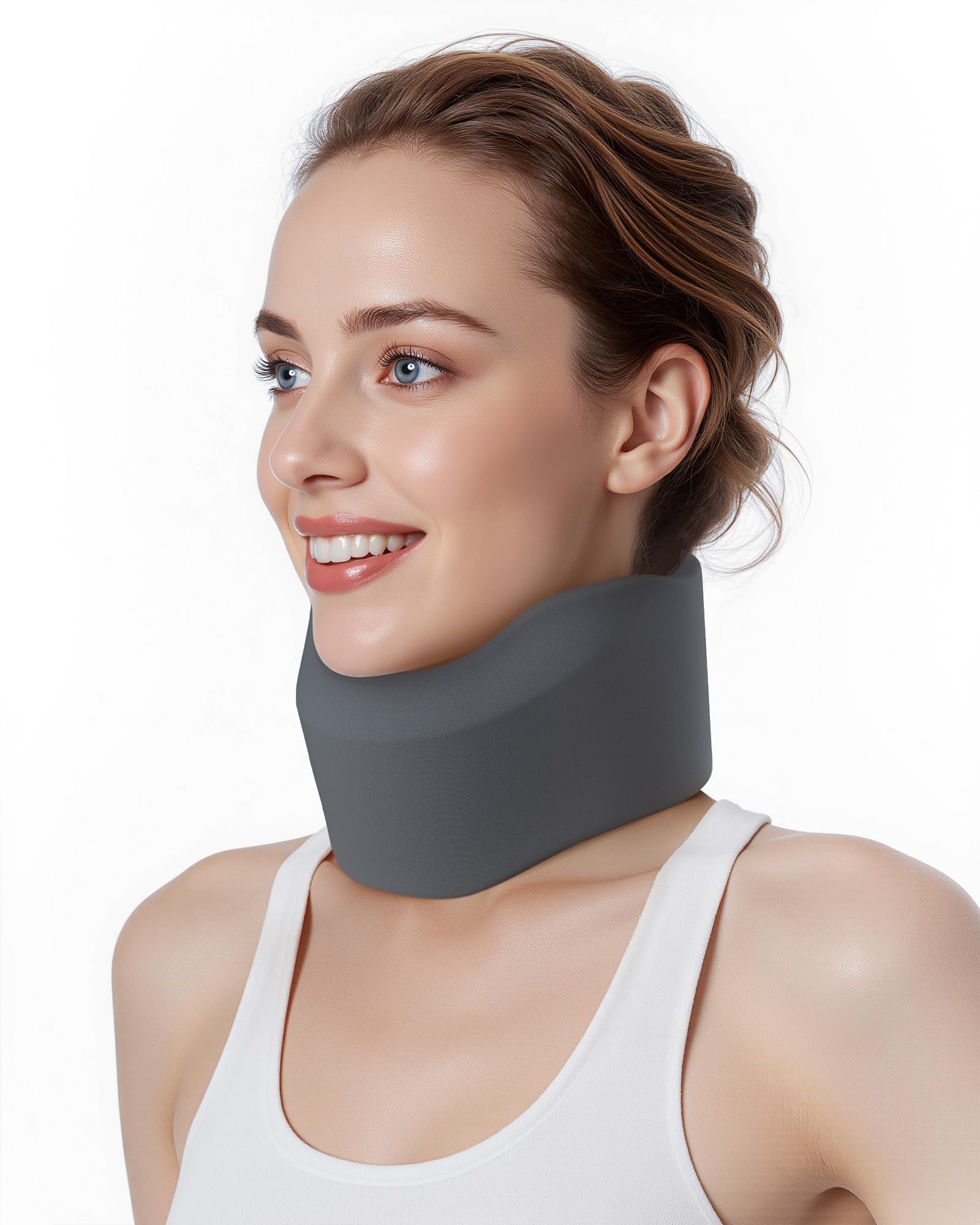 BETOVIN neck brace front view showing firm support and comfortable fit
