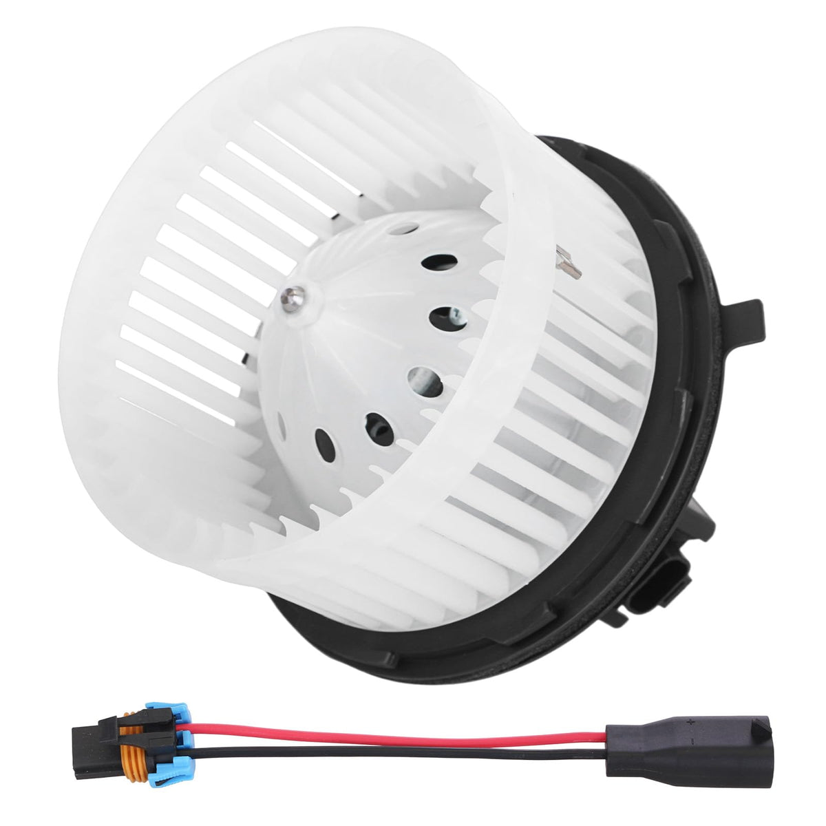 Betthand blower motor front view showing compact housing and fitment benefit