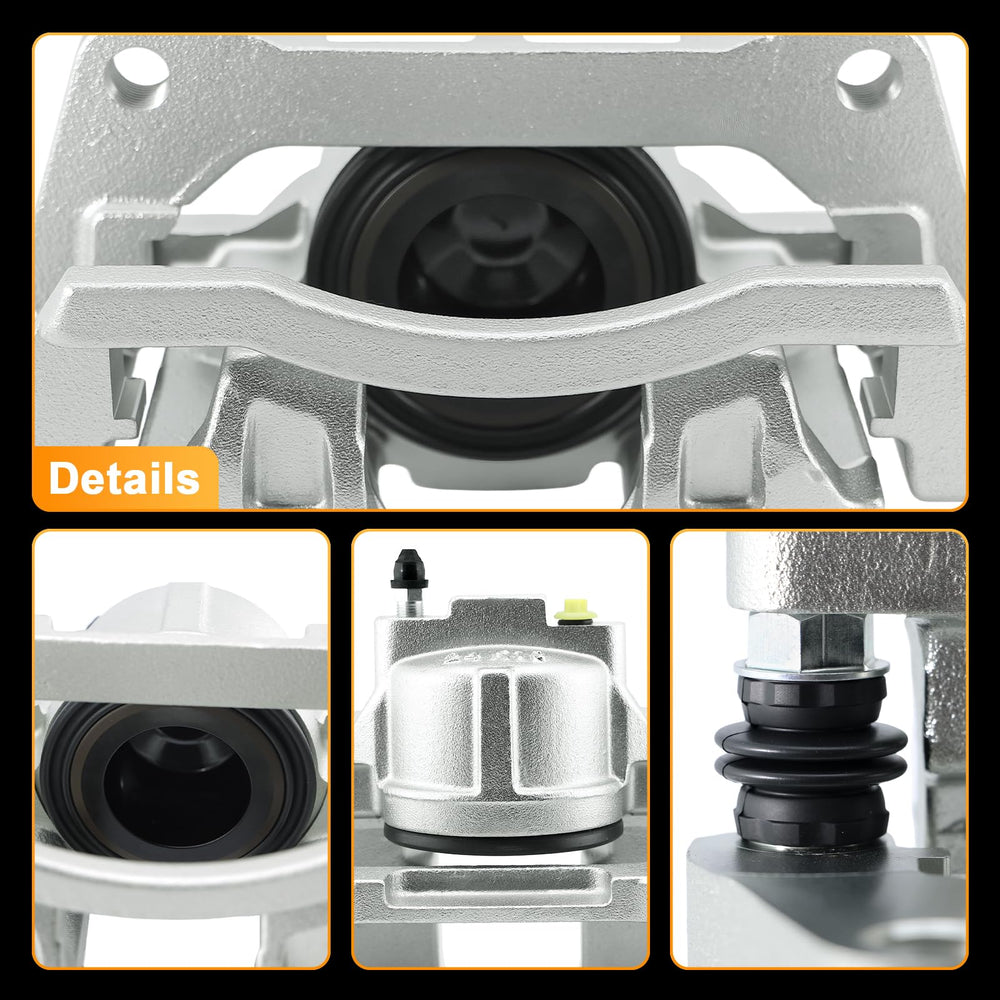 Betthand front-right caliper showing bolt holes and mounting faces for proper fit