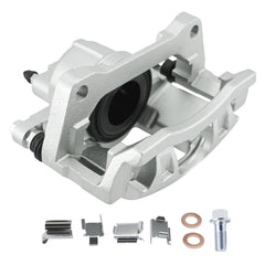 Betthand caliper piston close-up demonstrating leak-proof seal and smooth operation