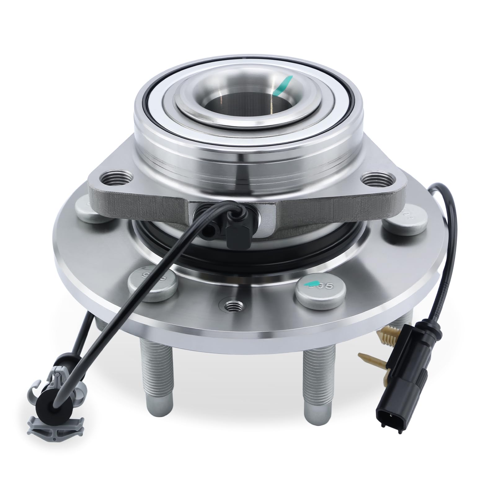 Betthand front hub assembly front view showing fit and durability benefit