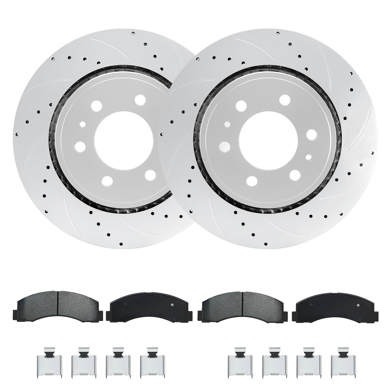 Betthand Geomet-coated rotor close-up demonstrating corrosion resistance and durability