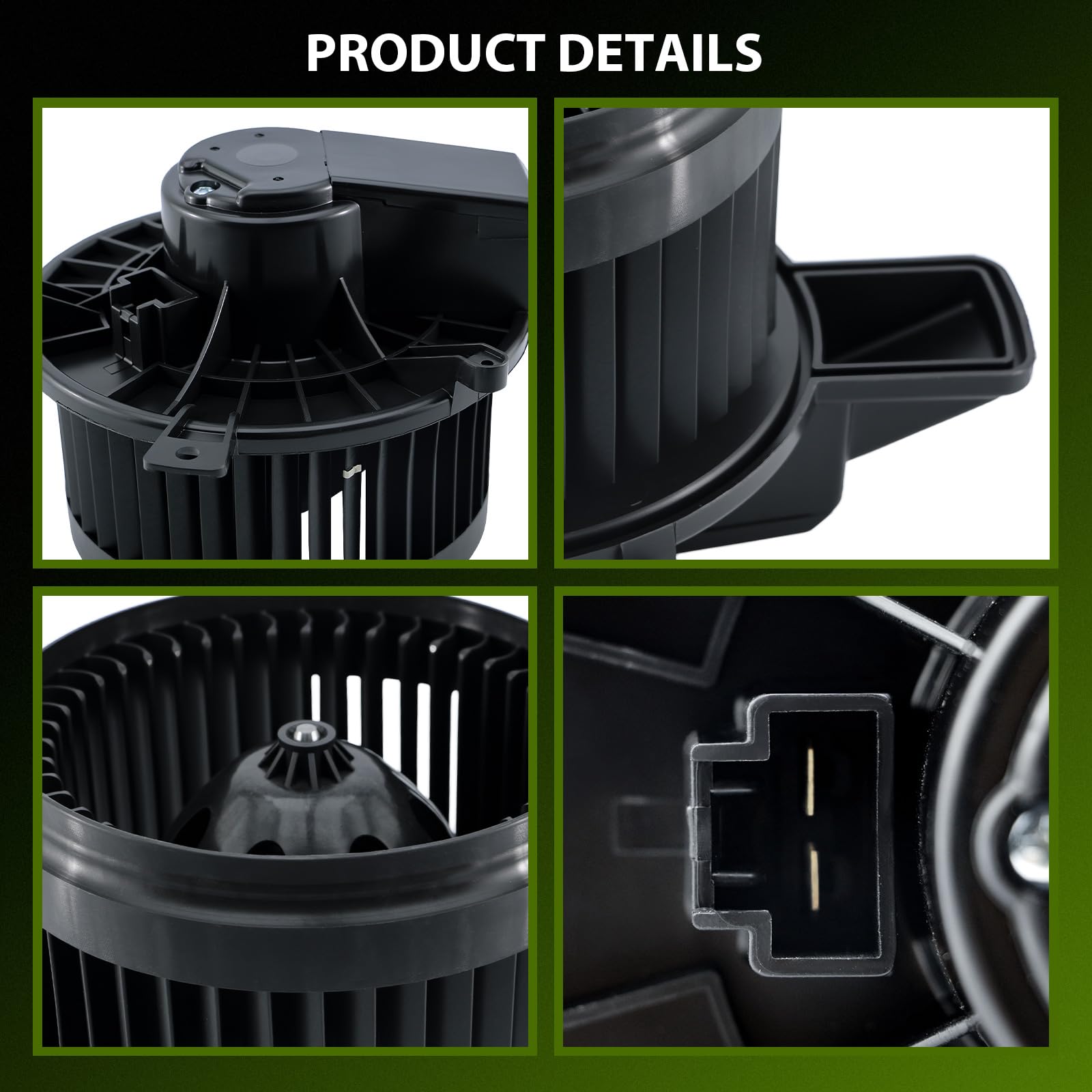 Betthand blower installed in HVAC housing demonstrating restored airflow