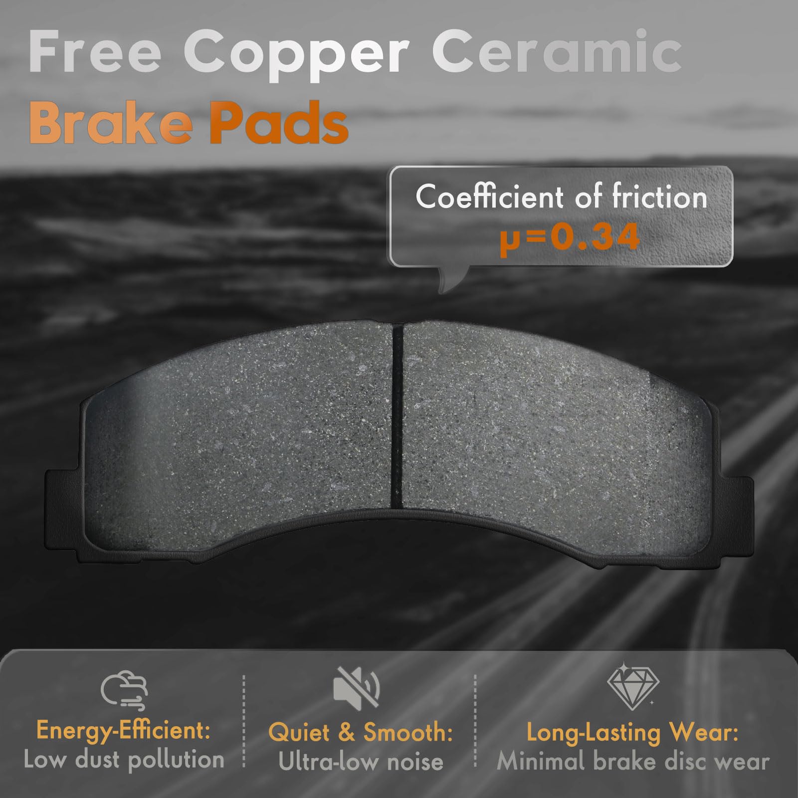 Betthand kit installed on Ford F-150 front wheel showing improved braking performance