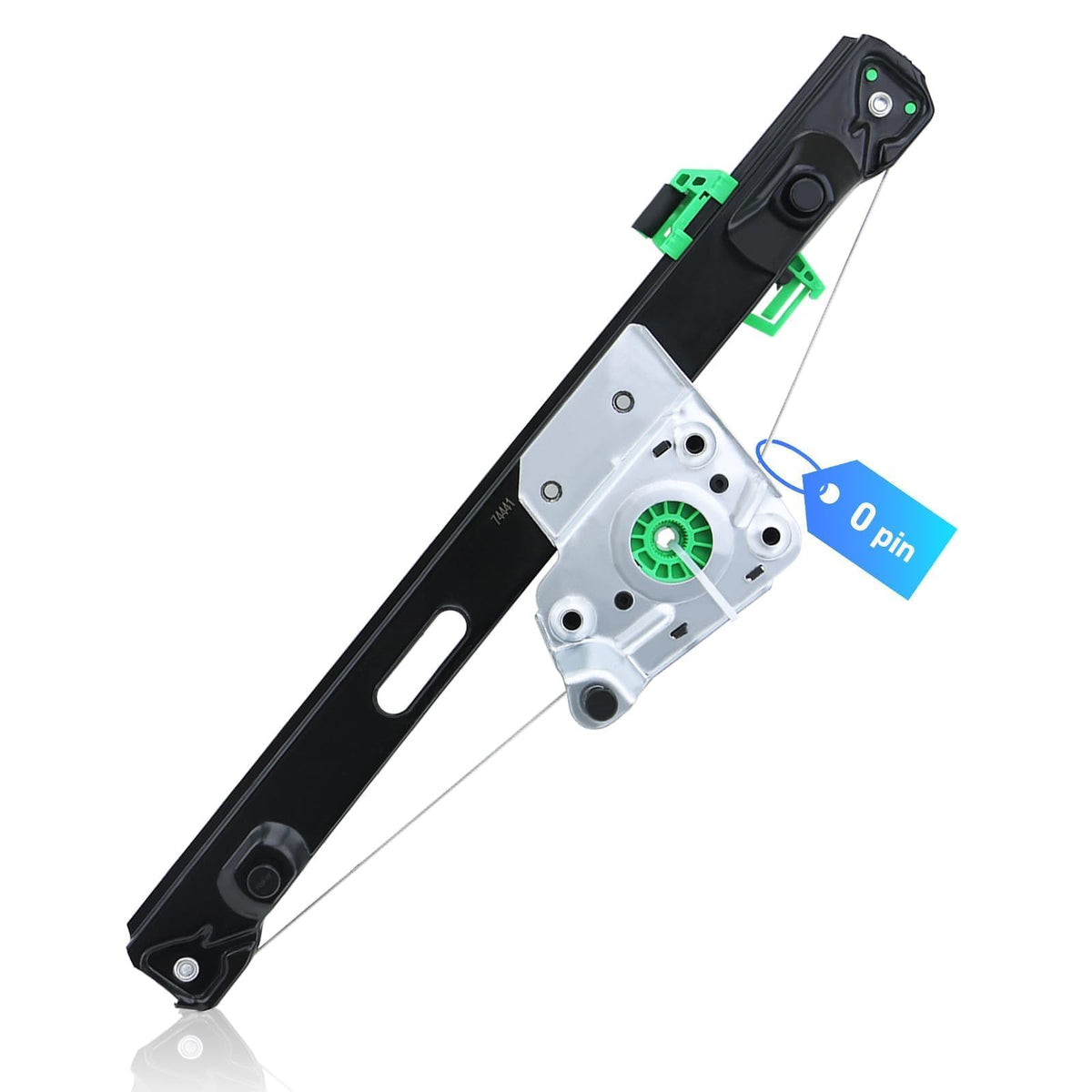 Betthand rear-right regulator front view showing precise fit and reliability