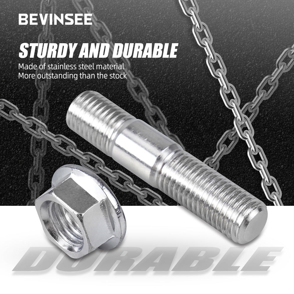 Bevinsee flanged nut detail highlighting better load distribution and grip