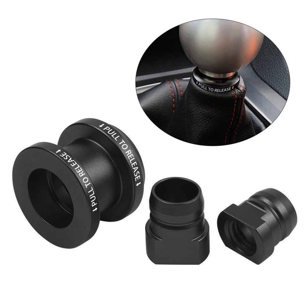 Bevinsee installed in vehicle showing secure knob fit and improved feel
