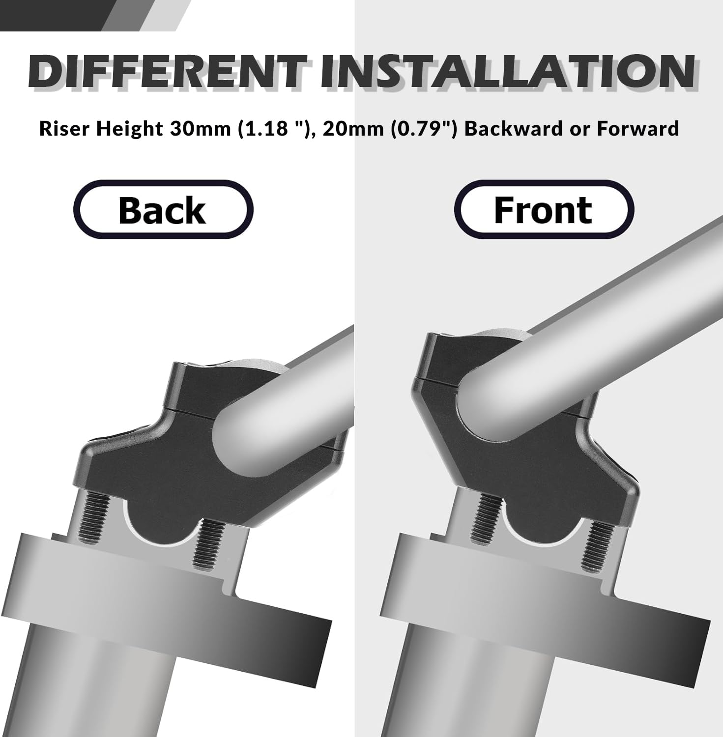 beyisi side profile showing rise and back offset dimensions for ergonomic benefit