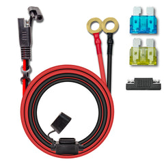 BFXM front SAE connector showing quick disconnect and secure connection benefit