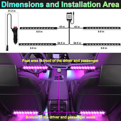 bfxm close-up of LED strip beads showing even brightness benefit