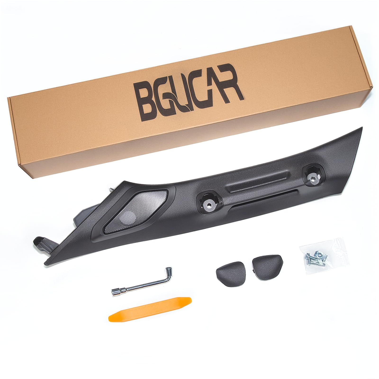 bgucar driver-side grab handle front view shows OEM look and seamless fit