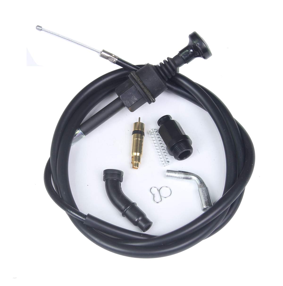 BH-Motor kit front packaging showing complete choke and starter valve set and clear labeling benefits
