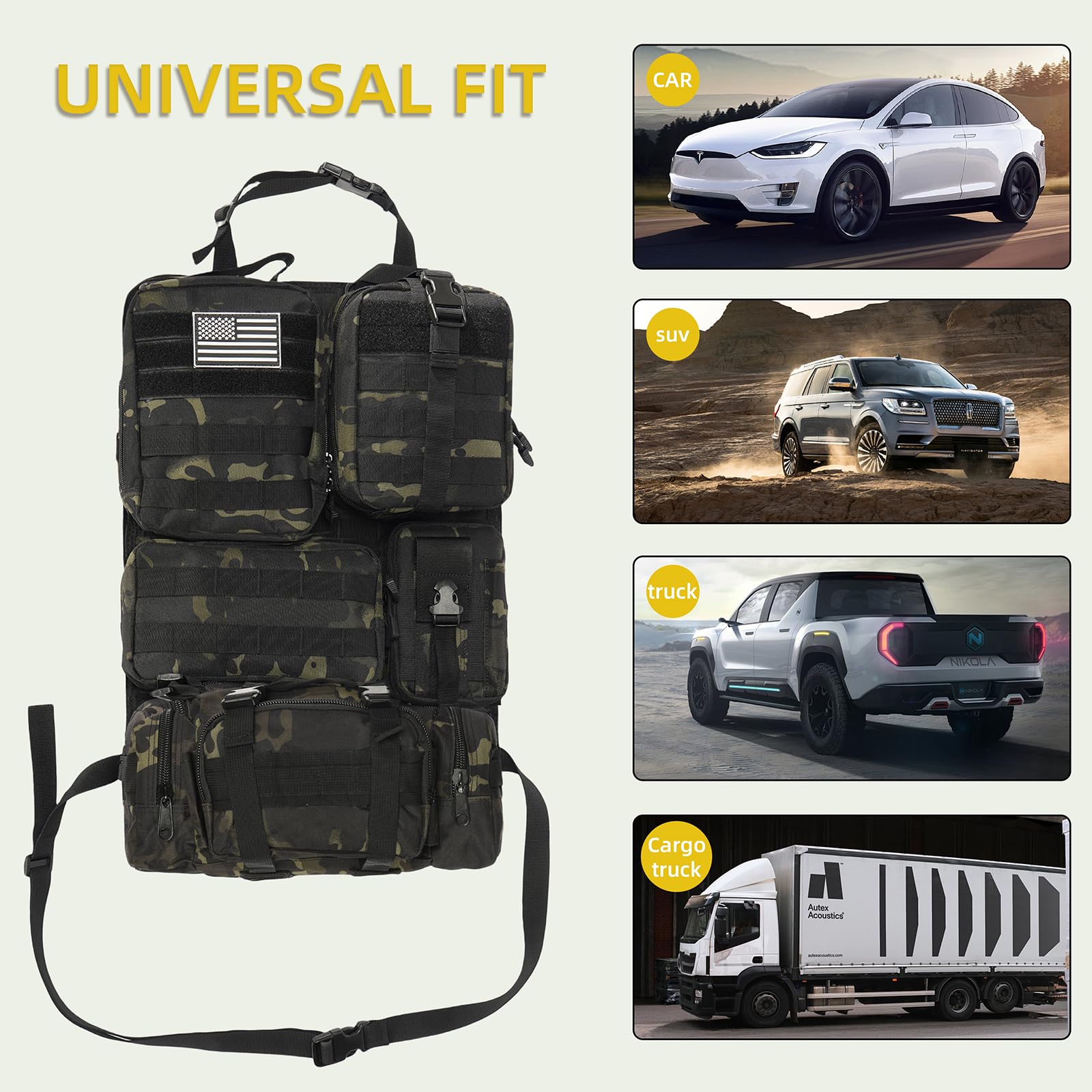 BIAOXMAW phone and medical pouch open displaying easy reach for urgent items benefit