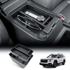 BIBIBO front view of the two-pack trays showing fit and neat storage benefit
