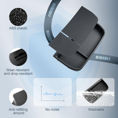 BIBIBO in use with sunglasses highlighting quick-access convenience