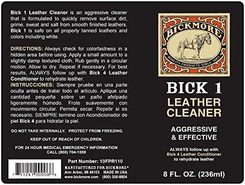 Bickmore stored on shelf emphasizing organized leather-care kit