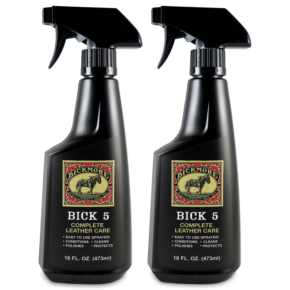 Bickmore Bick 5 front packaging showing spray bottles and labels for quick identification and storage benefit