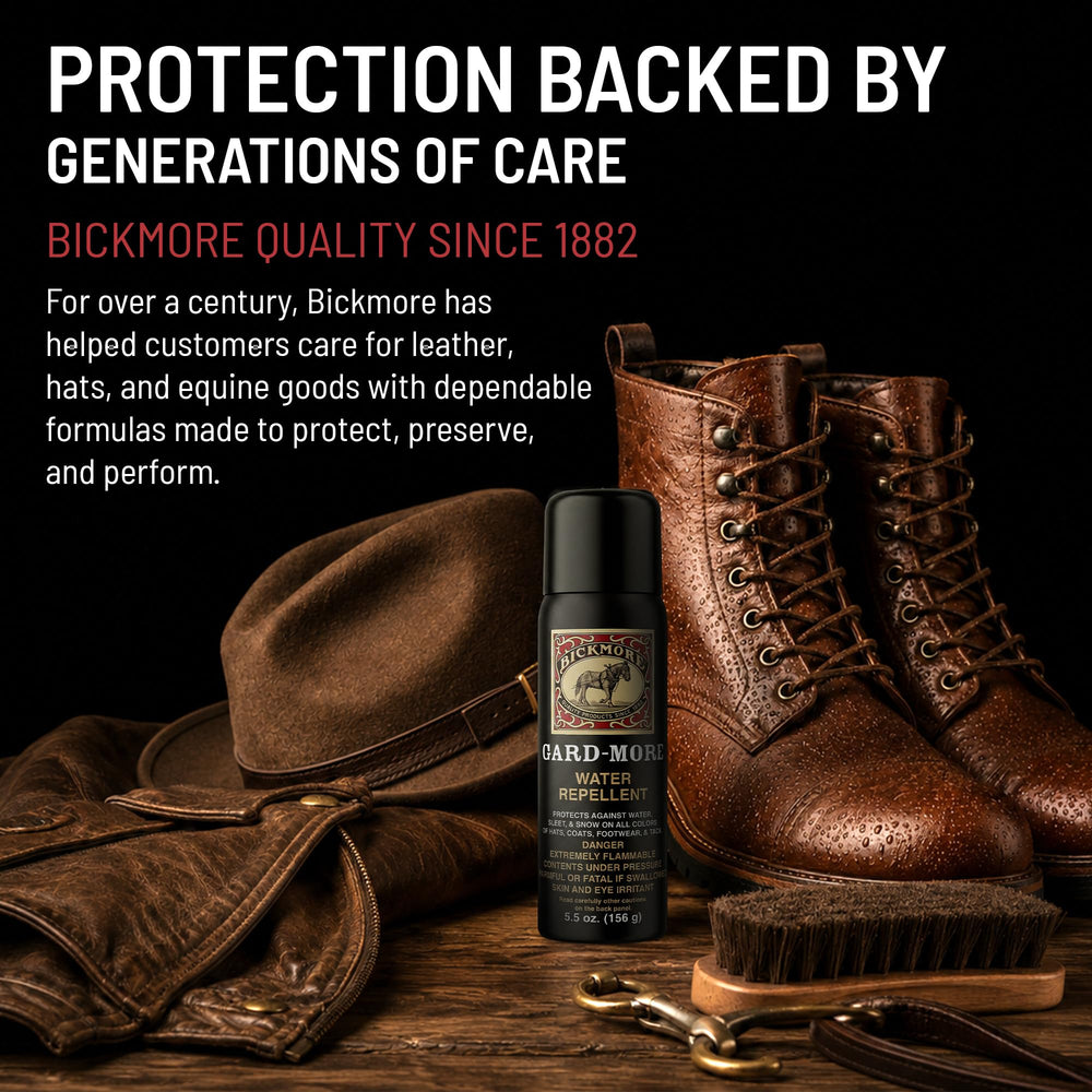 Bickmore Gard-More bottle in hand showing compact size convenience