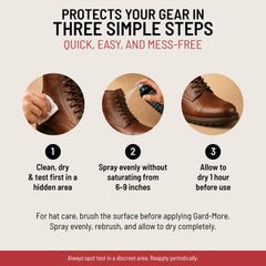 Bickmore Gard-More on suede texture preserving soft nap