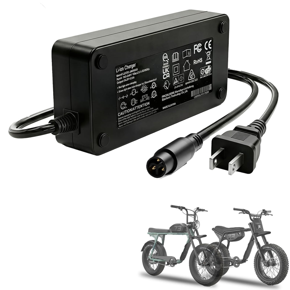 BICMDO front view of compact charger showing form and ports for convenient storage