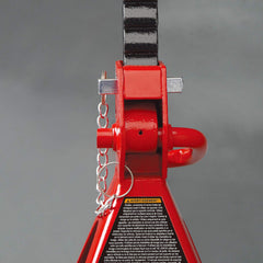 BIG RED base foot detail showing wide pyramid base for added stability
