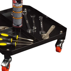 BIG RED swivel casters and sturdy base, delivers smooth maneuverability