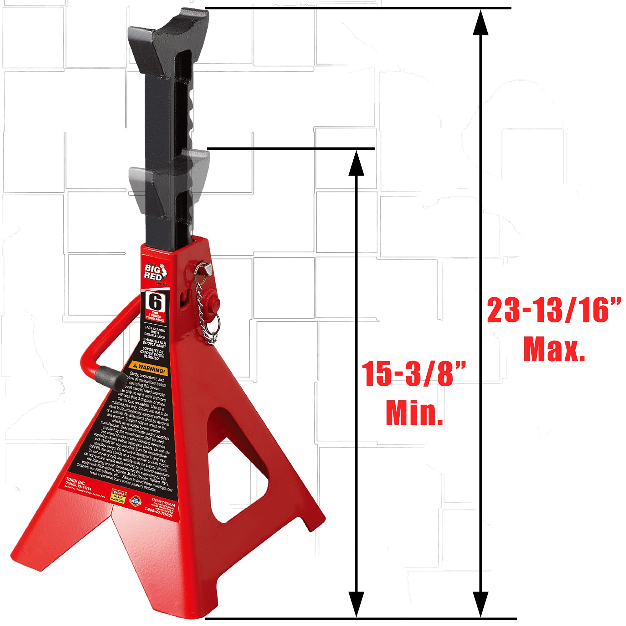 BIG RED close-up of large saddle for better contact and load distribution