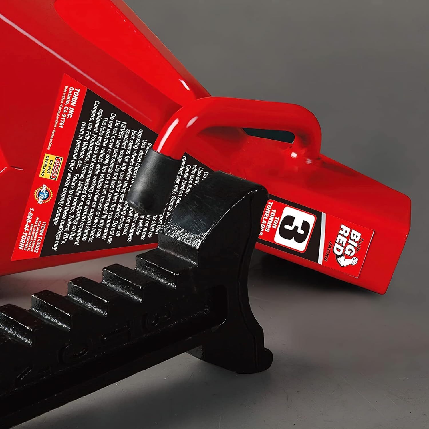 BIG RED pair folded for storage illustrating compact, workshop-friendly design